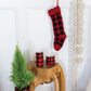 Buffalo Check Stocking Set of 2 By Accent Decor | Decor | Modishstore - 4