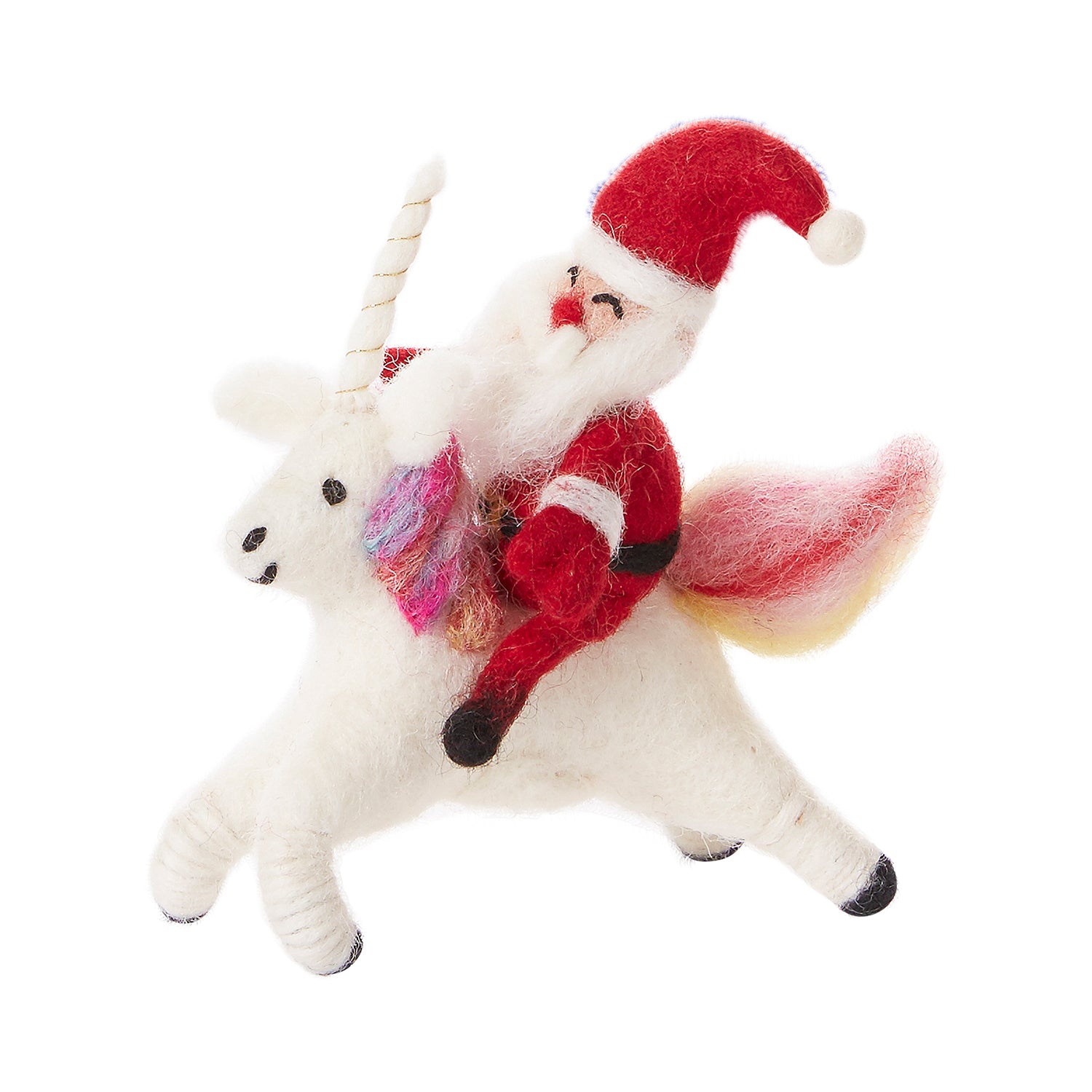 Fantastic Santa Ornament Set of 4 By Accent Decor | Ornaments | Modishstore - 2