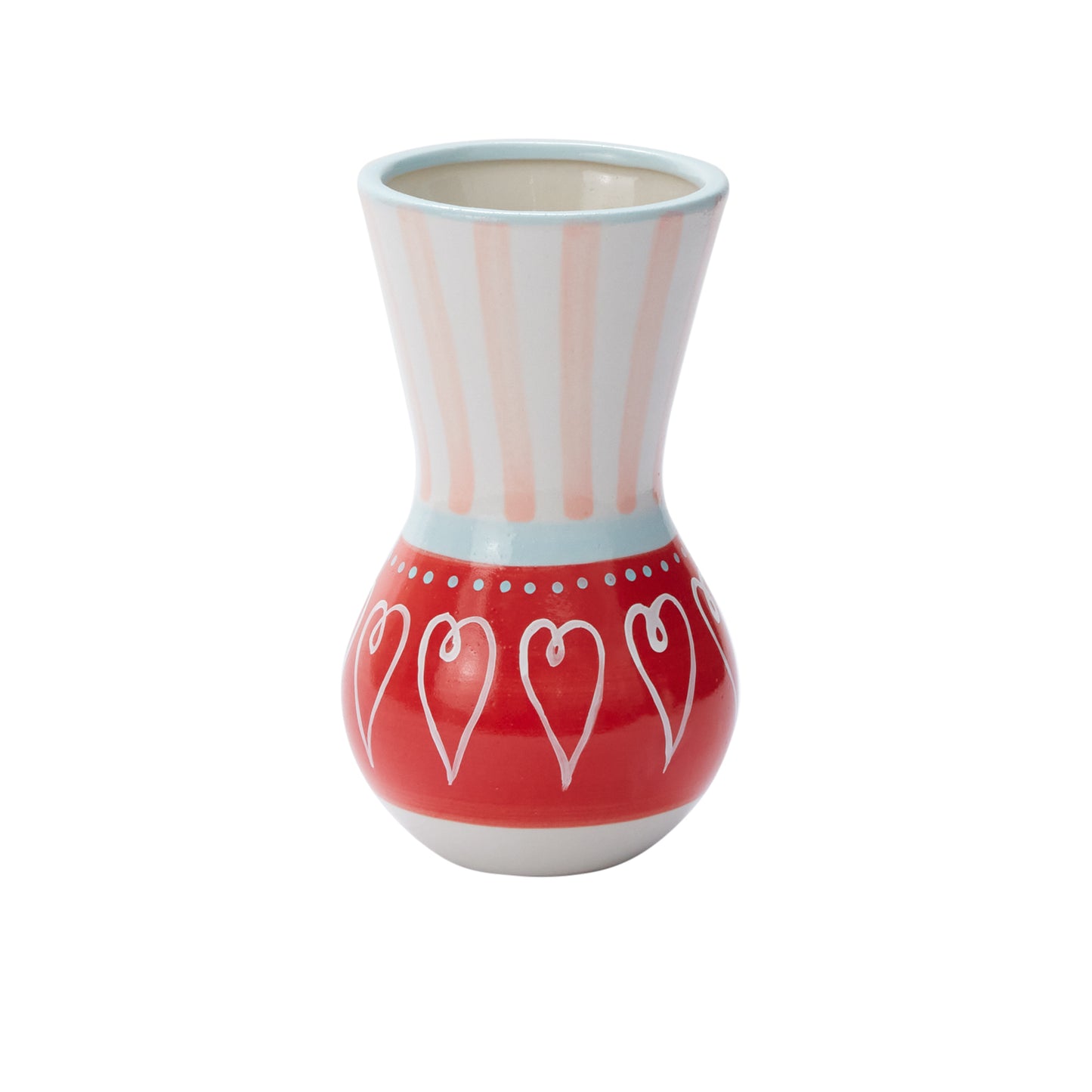 Cutesy Heart Vase Set of 4 By Accent DŽcor