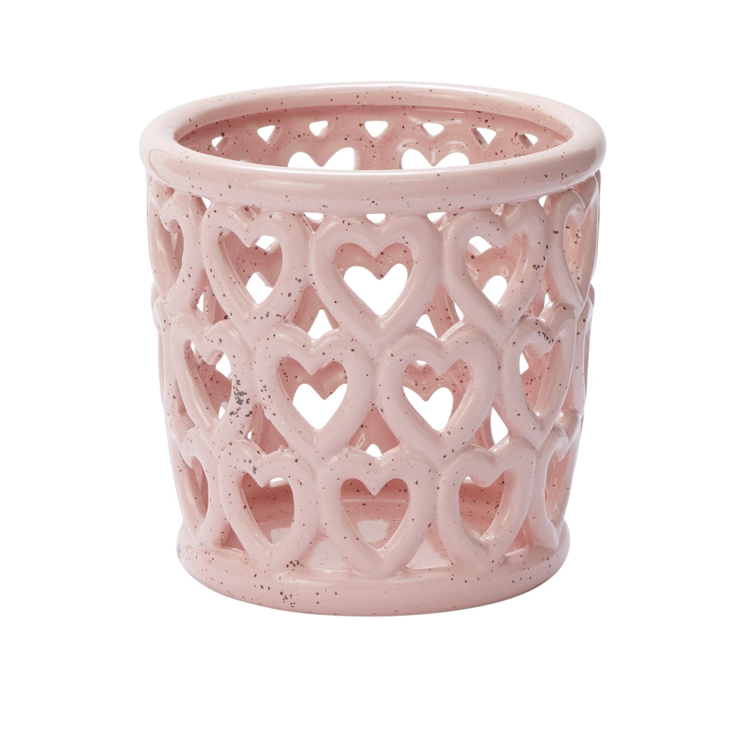 Cherished Hearts Orchid Pot Set of 4 By Accent Decor | Planters, Troughs & Cachepots | Modishstore - 5