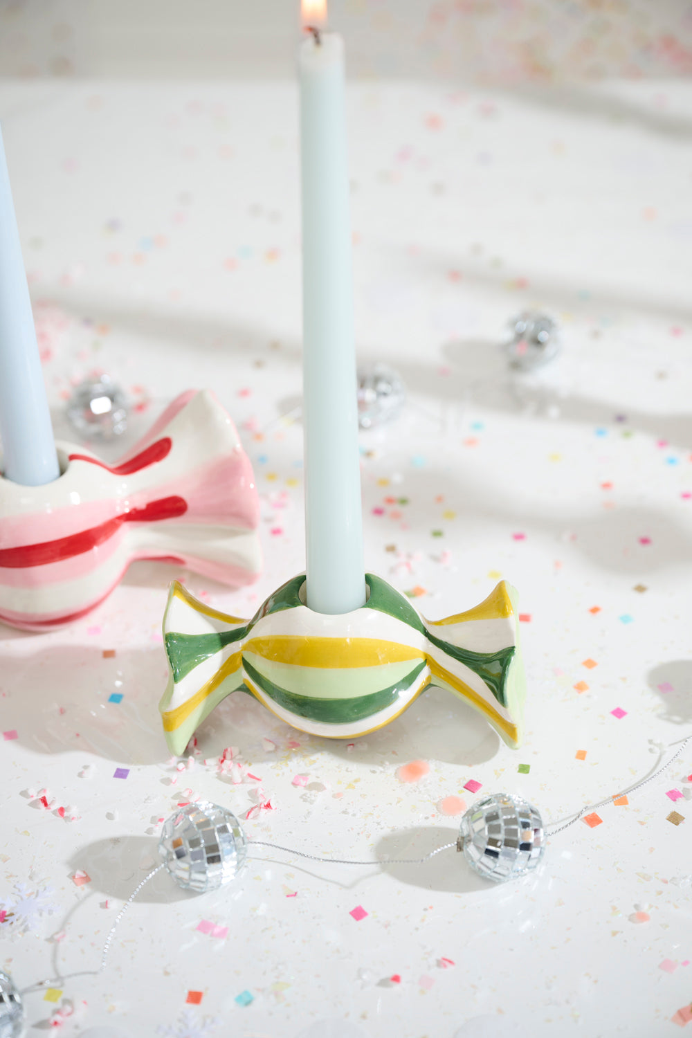 Bonbon Candleholder Set of 4 By Accent Decor | Candle Holders | Modishstore - 5