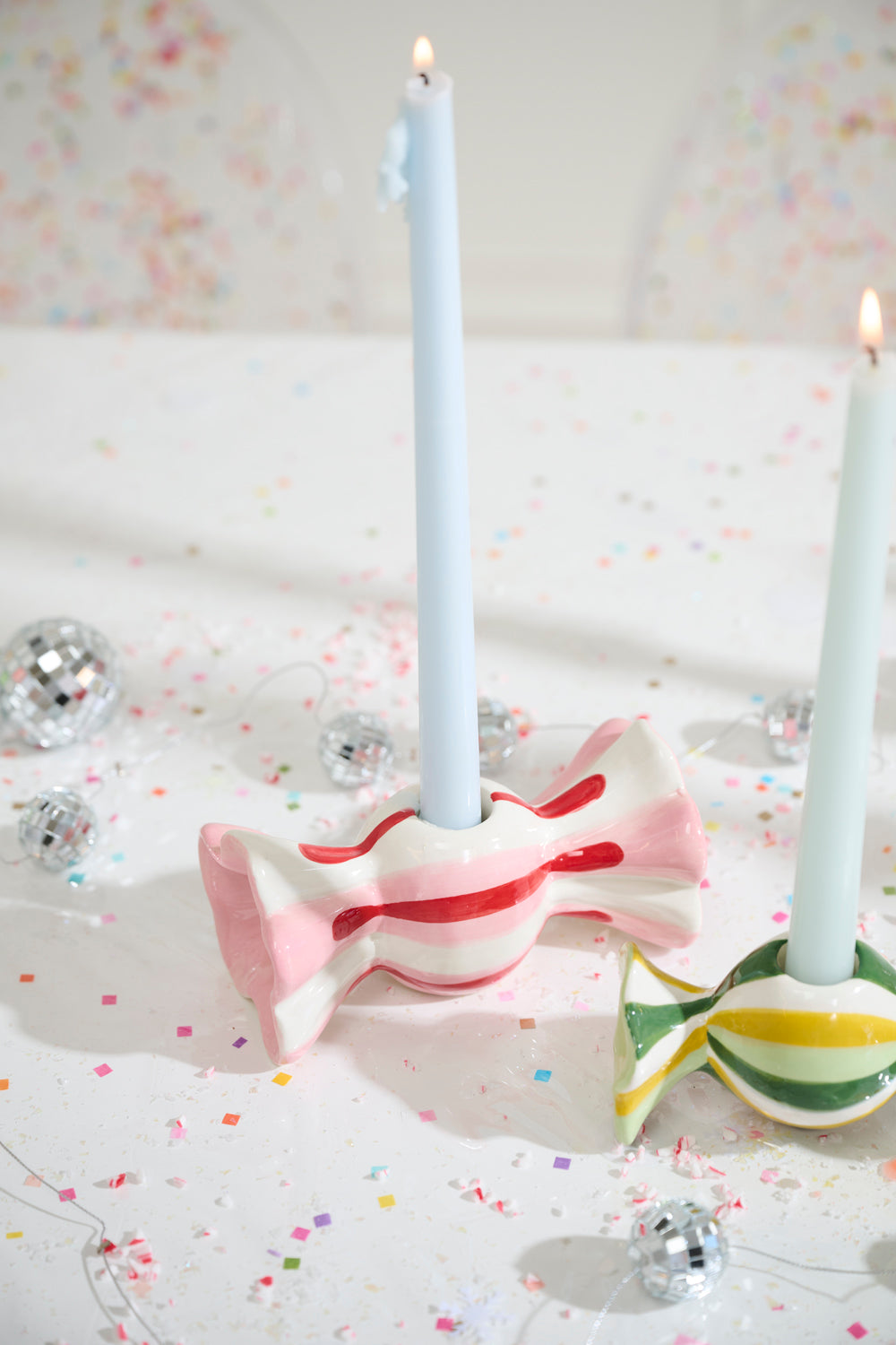 Bonbon Candleholder Set of 4 By Accent Decor | Candle Holders | Modishstore - 7