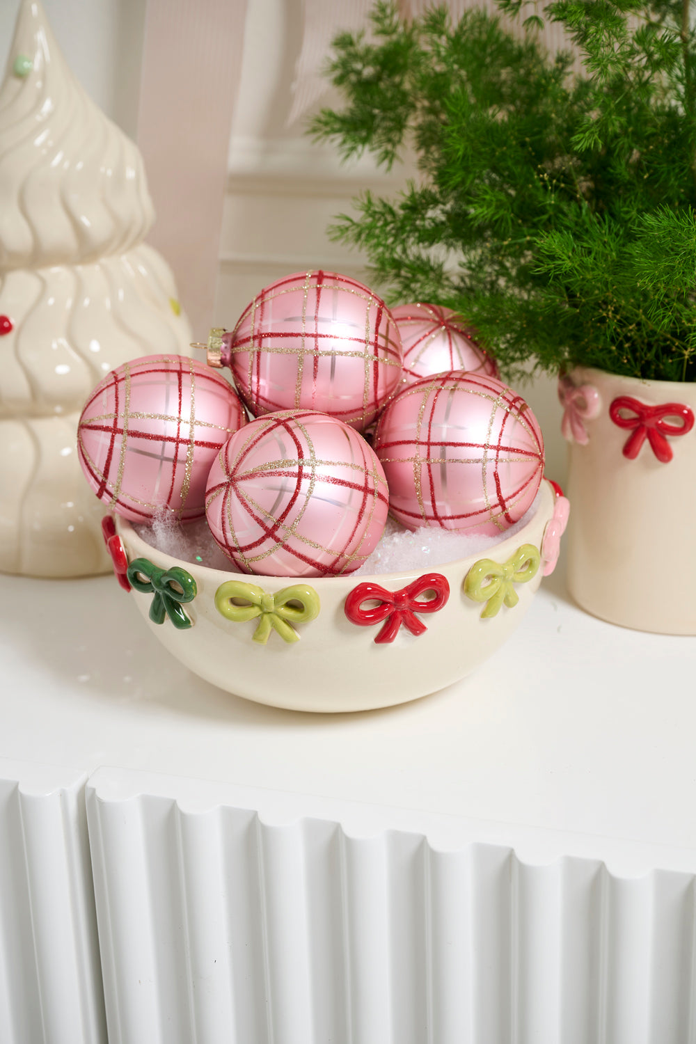 Ribbonelle Collection Set of 4 By Accent Decor | Planters, Troughs & Cachepots | Modishstore - 6