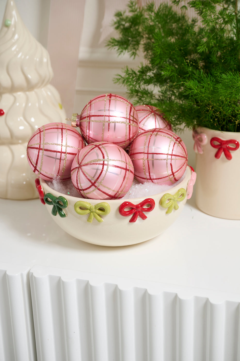 Ribbonelle Collection Set of 4 By Accent Decor | Planters, Troughs & Cachepots | Modishstore - 6