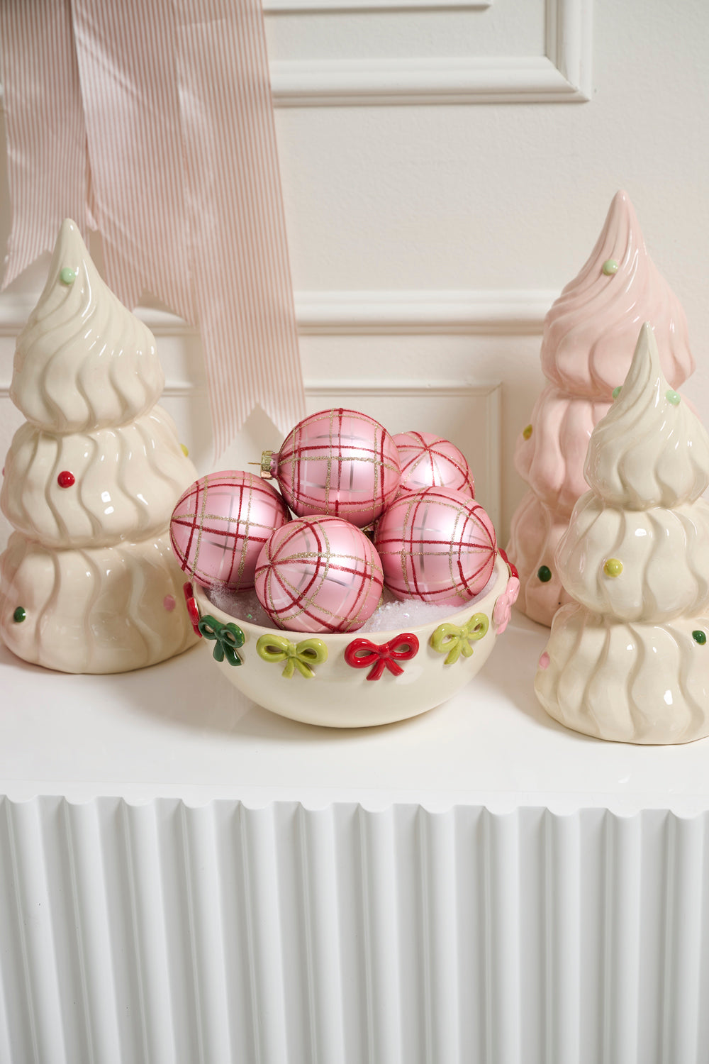 Ribbonelle Collection Set of 4 By Accent Decor | Planters, Troughs & Cachepots | Modishstore - 7