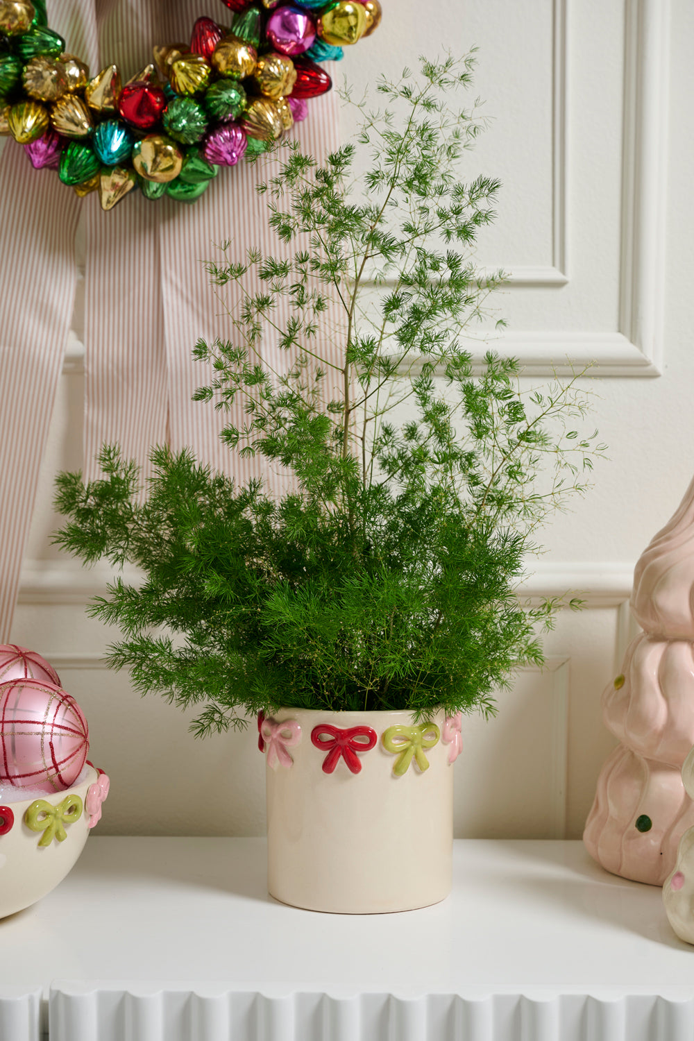 Ribbonelle Collection Set of 4 By Accent Decor | Planters, Troughs & Cachepots | Modishstore - 4