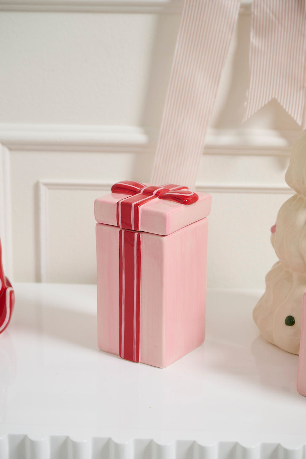 Giftbox Canister Set of 4 By Accent Decor | Planters, Troughs & Cachepots | Modishstore - 10