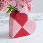 Queen of Hearts Budvase Set of 4 By Accent Decor | Vases | Modishstore - 4