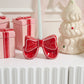 Big Red Bow Candleholder Set of 4 By Accent Decor | Candle Holders | Modishstore - 5