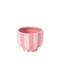 Pink Striped Collection Set of 4 By Accent Decor | Stands | Modishstore - 2