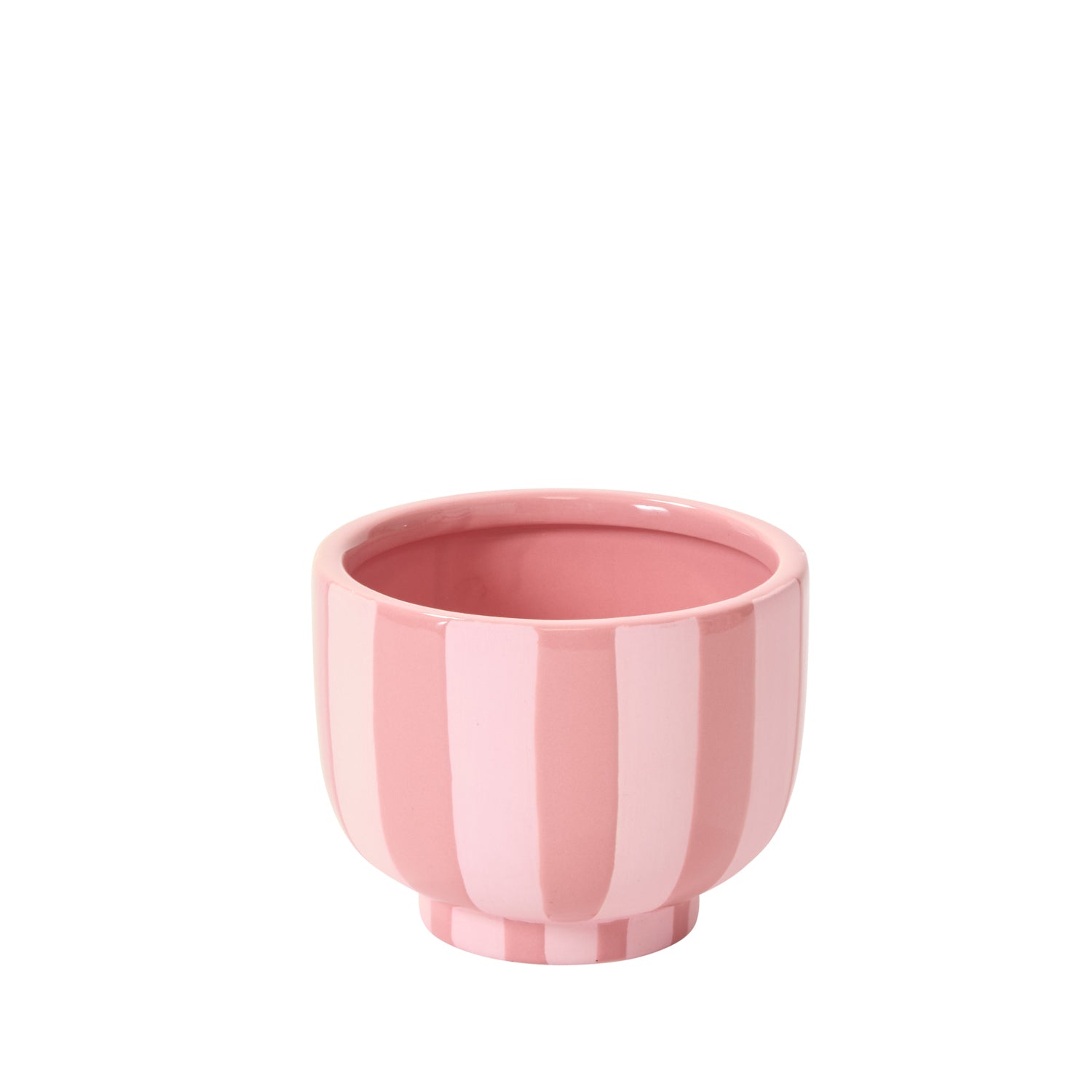 Pink Striped Collection Set of 4 By Accent Decor | Stands | Modishstore - 2