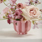 Pink Striped Collection Set of 4 By Accent Decor | Stands | Modishstore - 6