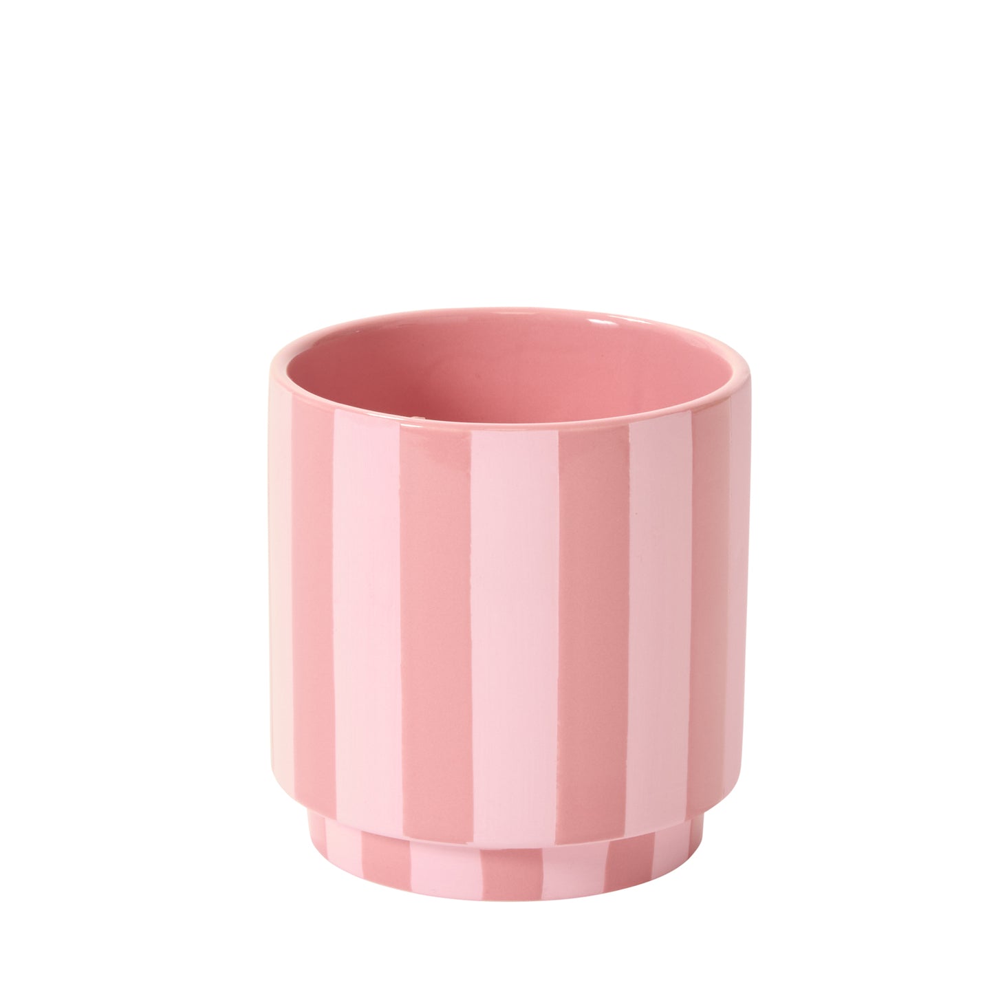 Pink Striped Collection Set of 4 By Accent Decor | Stands | Modishstore - 7