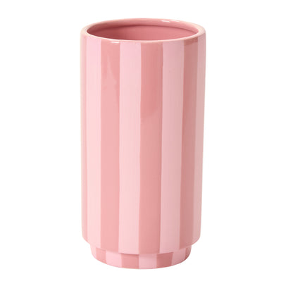 Pink Striped Collection Set of 4 By Accent Decor | Stands | Modishstore - 9