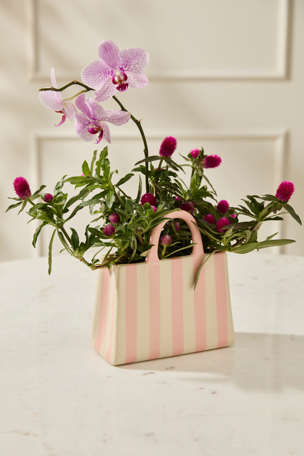 Miranda Handbag Vase Set of 2 By Accent Decor | Vases | Modishstore - 4