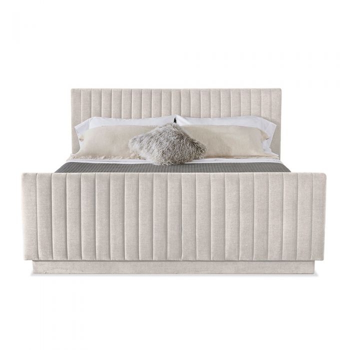 Skylar Queen Bed - Sand By Interlude Home | Beds | Modishstore - 2