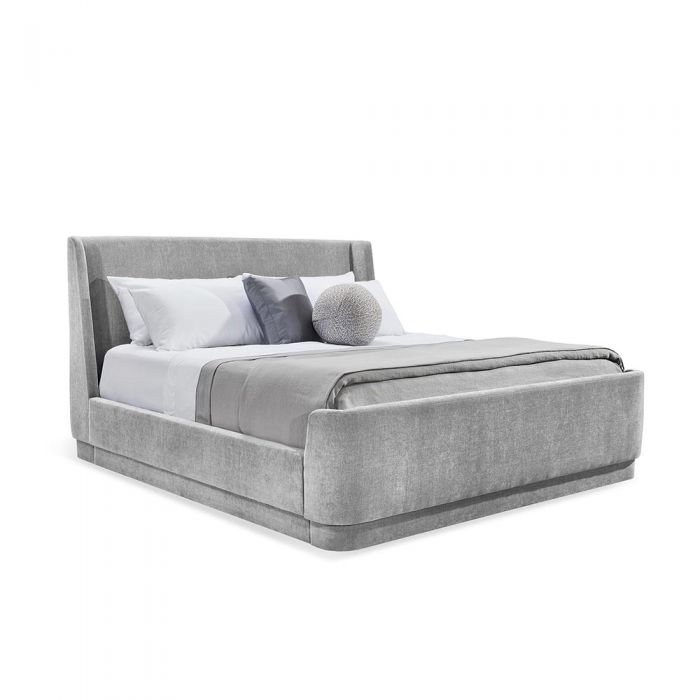 Kaia King Bed - Smoke By Interlude Home | Beds | Modishstore