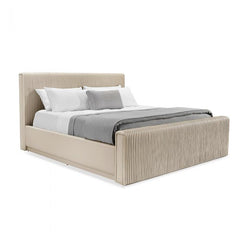 Kayla King Bed - Cream By Interlude Home