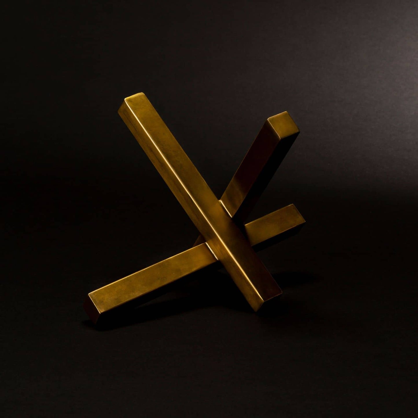 Intersecting Sculpture (Brass) By Regina Andrew | Sculptures | Modishstore - 6