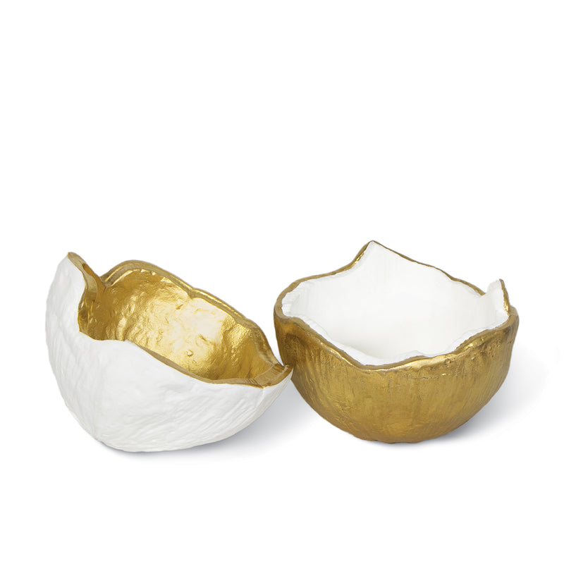 Pina Metal Bowl Set Of 2 By Regina Andrew | Decorative Bowls | Modishstore