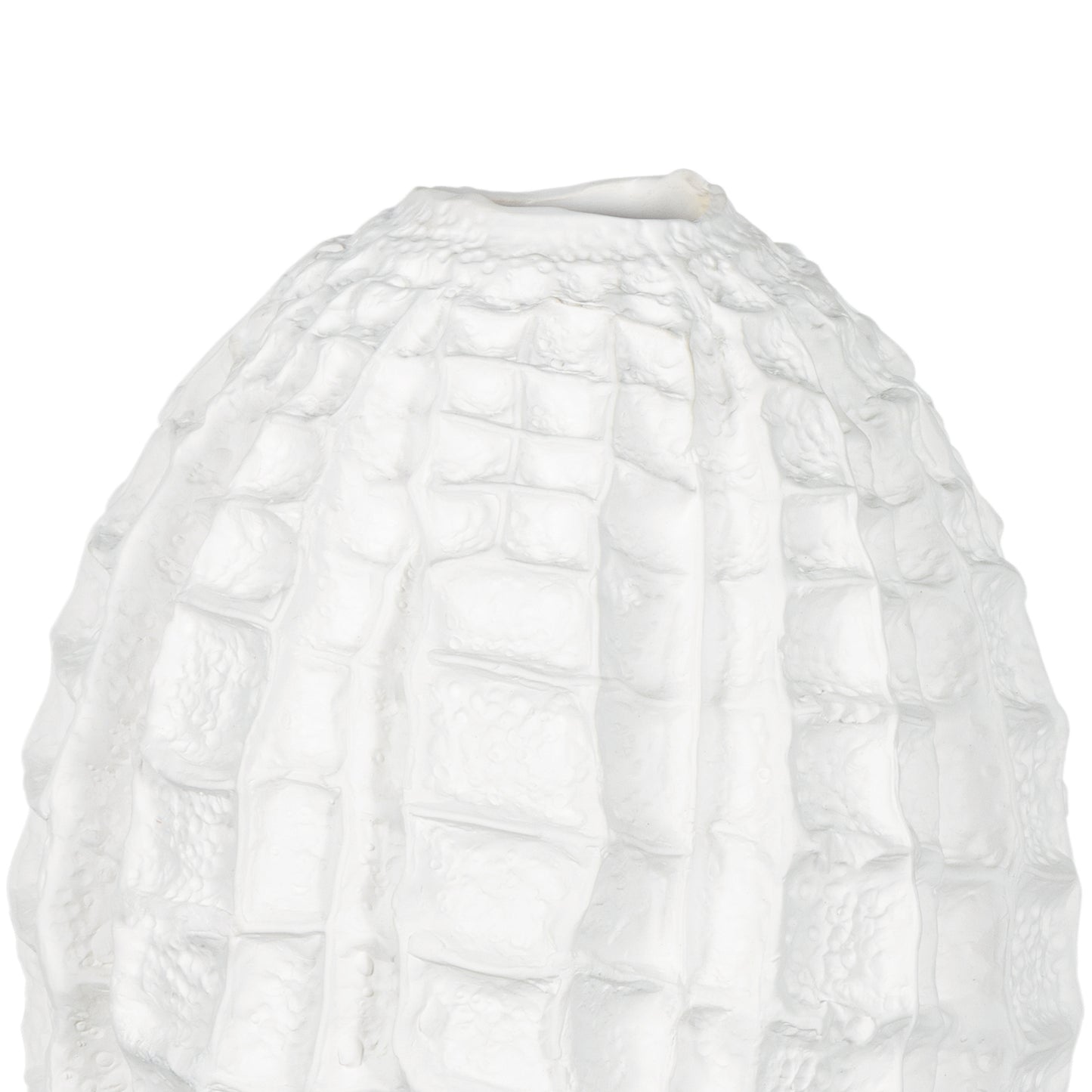 Caspian Ceramic Vase (White) By Regina Andrew | Vases | Modishstore - 4