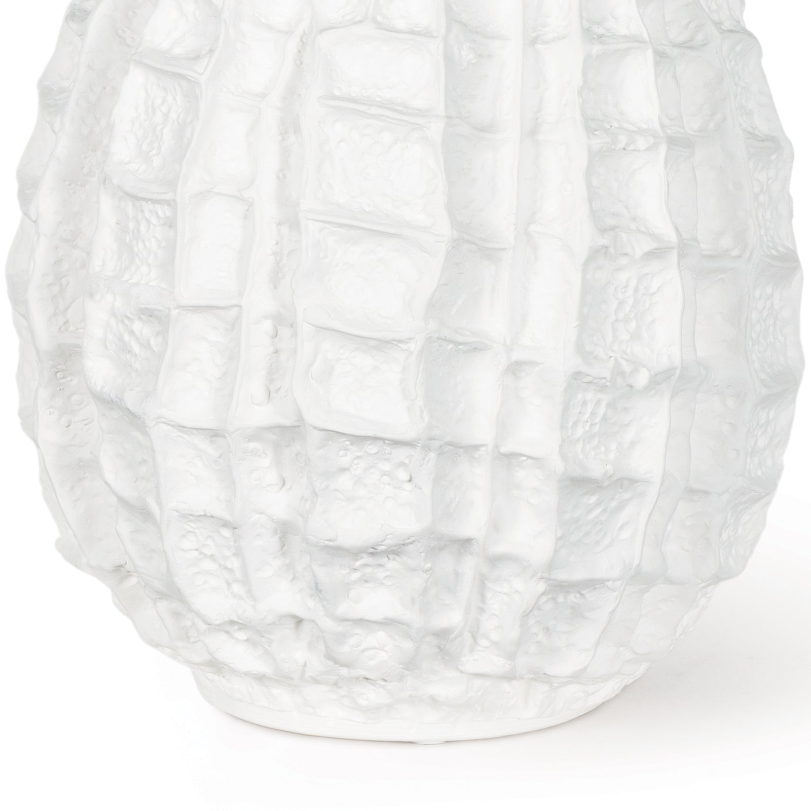 Caspian Ceramic Vase (White) By Regina Andrew | Vases | Modishstore - 3