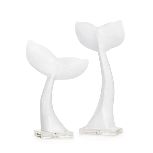 Whale Tail Pair By Regina Andrew | Sculptures | Modishstore