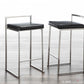 Fuji Stacker 26" Fixed-Height Counter Stool - Set of 3 By LumiSource - B26-FUJIPU SSBK3 | Counter Stools | Modishstore