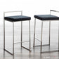 Fuji Stacker 26" Fixed-Height Counter Stool - Set of 3 By LumiSource - B26-FUJIV SSBK3 | Counter Stools | Modishstore