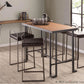 Fuji Stacker 26" Fixed-Height Counter Stool - Set of 3 By LumiSource - B26-FUJI ANE3 | Counter Stools | Modishstore - 4