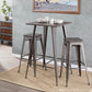 Oregon Barstool - Set of 2 By LumiSource - BS-TW-OR DK+AN2 | Bar Stools | Modishstore - 2