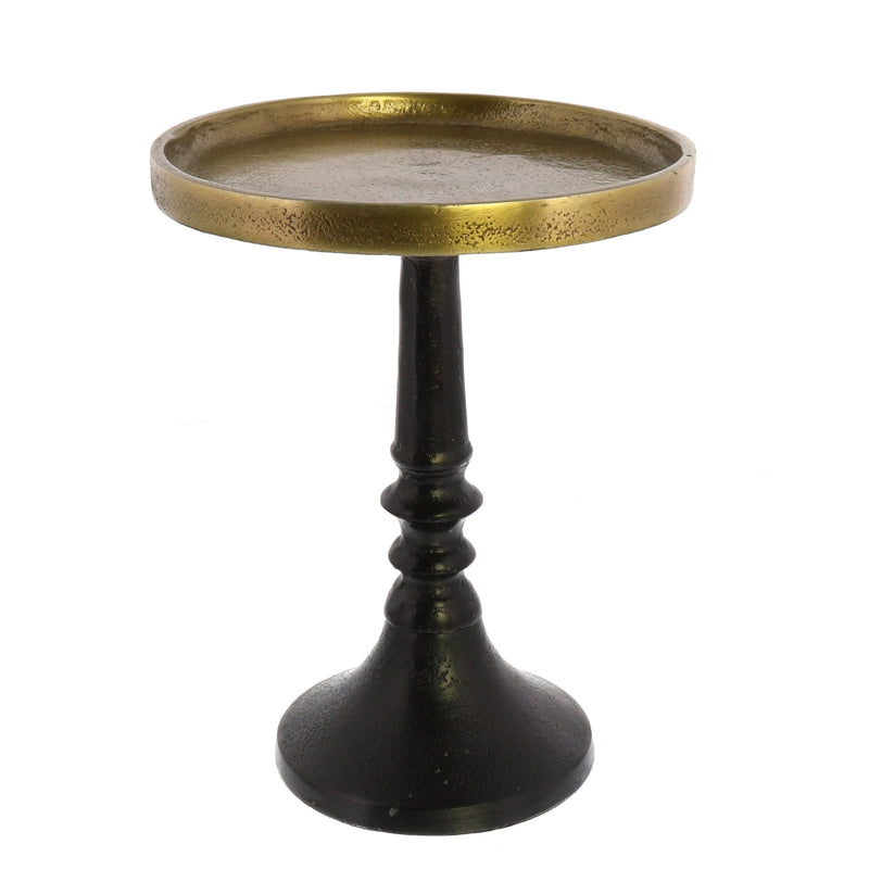 Reese Pedestal - Small - Brass & Bronze Set Of 4 By HomArt | Pedestal Trays | Modishstore - 3