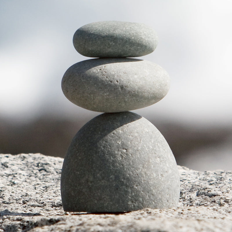 Rock Cairns Set of 3 By Garden Age Supply | Sculptures | Modishstore - 2
