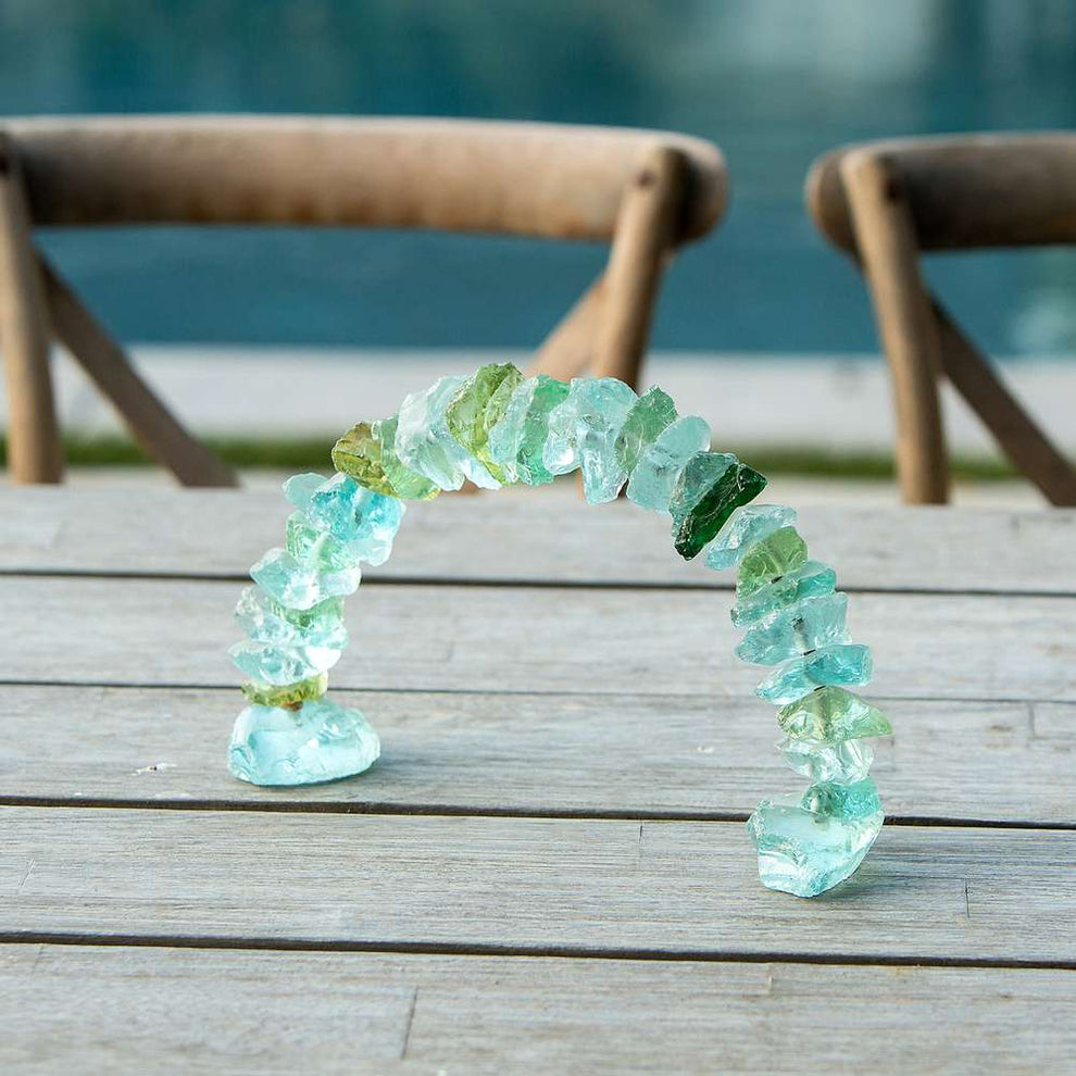Glass Arch Set of 4 By Garden Age Supply | Sculptures | Modishstore - 2