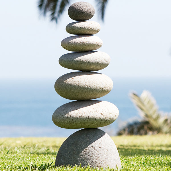 Small Giant Rock Cairn By Garden Age Supply | Sculptures | Modishstore - 3