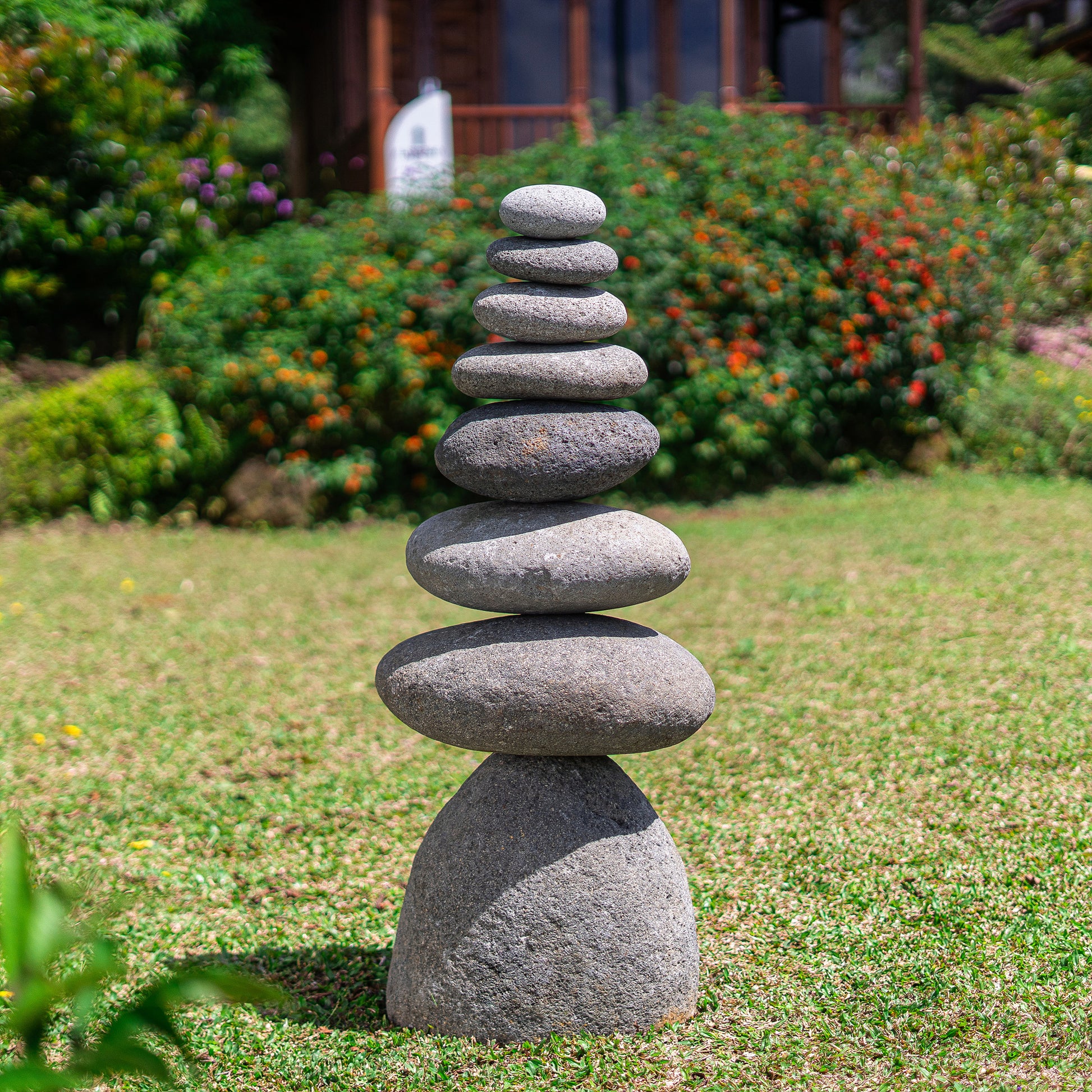 Giant Cairn 40"H By Garden Age Supply | Sculptures | Modishstore - 1