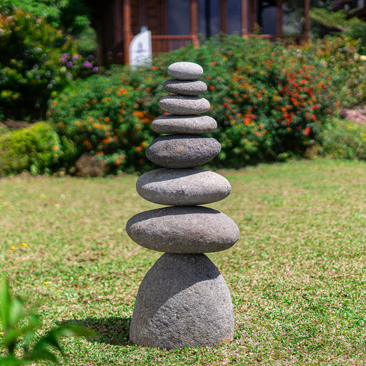 Giant Cairn 40"H By Garden Age Supply | Sculptures | Modishstore - 1