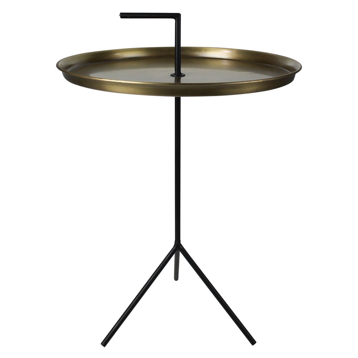 Casper Tripod Table with Handle By HomArt | End Tables | Modishstore - 1