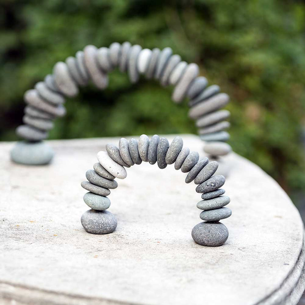 Mini Stone Arch Set of 6 By Garden Age Supply | Minerals and Stones | Modishstore - 2