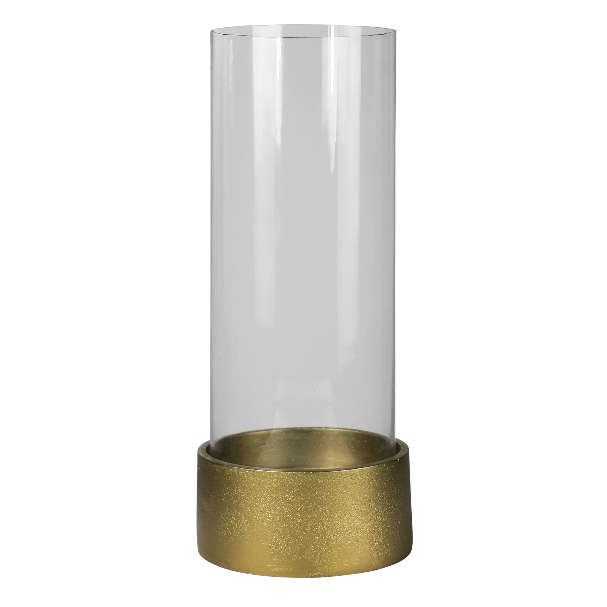 Cadet Hurricane with Base, Brass Set Of 4 By HomArt | Candle Holders | Modishstore - 3