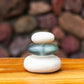 Triple Serenity Cairn - Green Set of 3 By Garden Age Supply