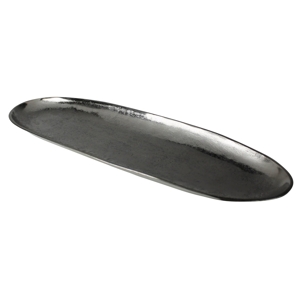 Norris Tray, Nickel By HomArt | Trays | Modishstore - 2
