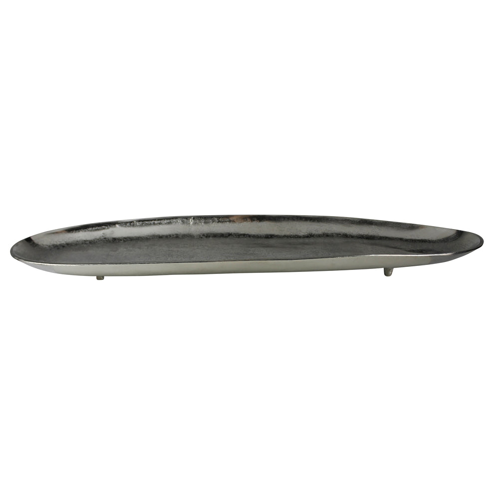 Norris Tray, Nickel By HomArt | Trays | Modishstore - 4