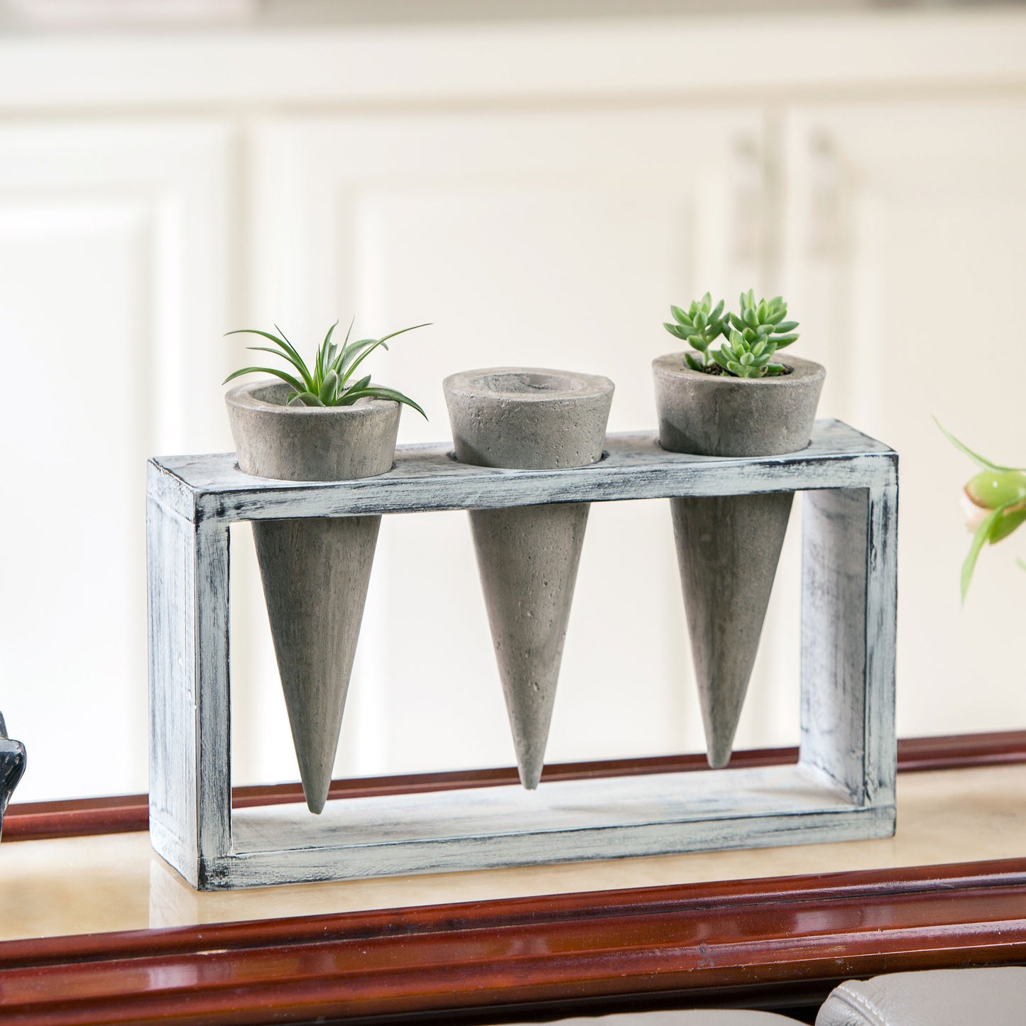 Trio Succulent Cones Set of 4 By Garden Age Supply
