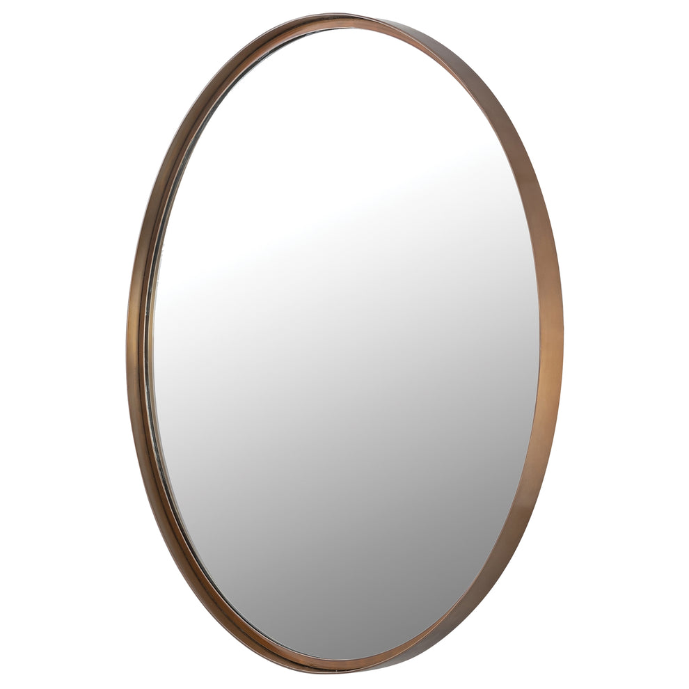 Beacon Mirror, Brass By HomArt | Mirrors | Modishstore - 3