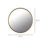 Beacon Mirror, Brass By HomArt | Mirrors | Modishstore - 2