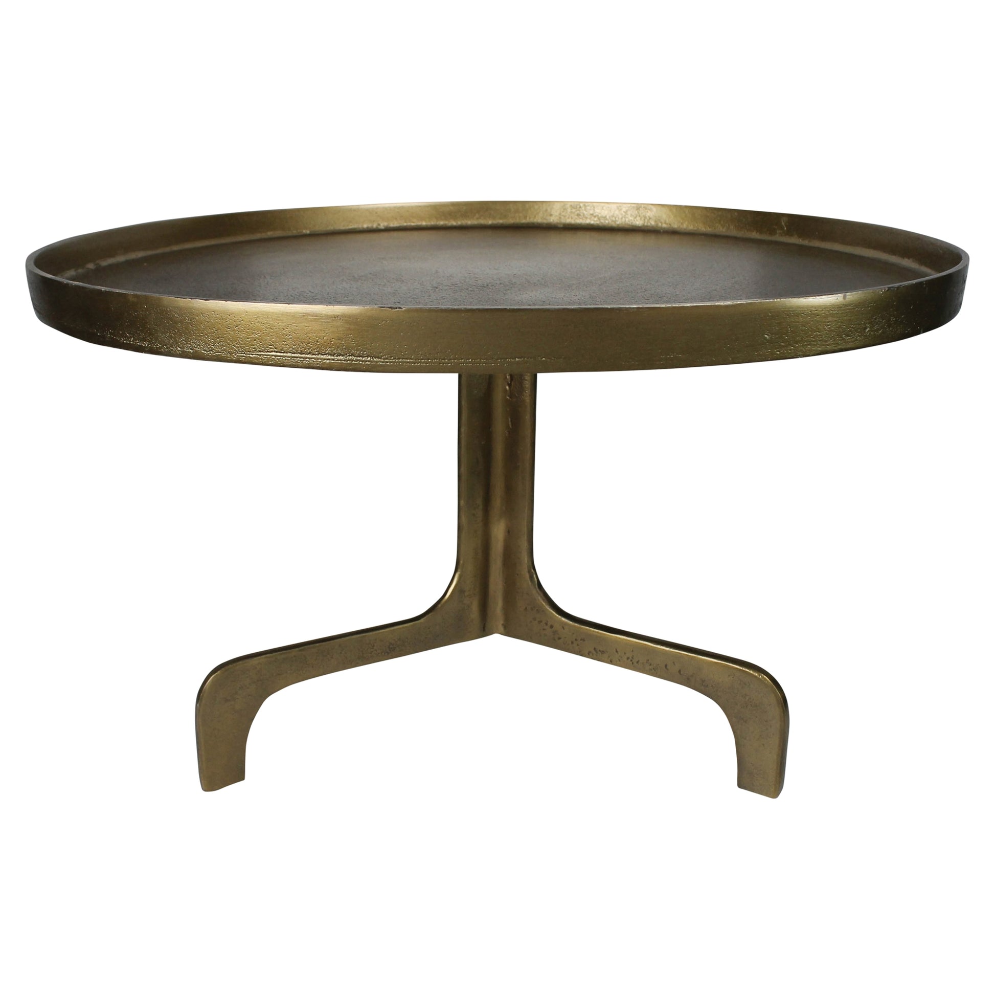 Carr Coffee Table, Brass By HomArt | Coffee Tables | Modishstore - 2