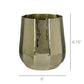 Constance Vase, Brass - Small Set Of 4 By HomArt | Vases | Modishstore - 4