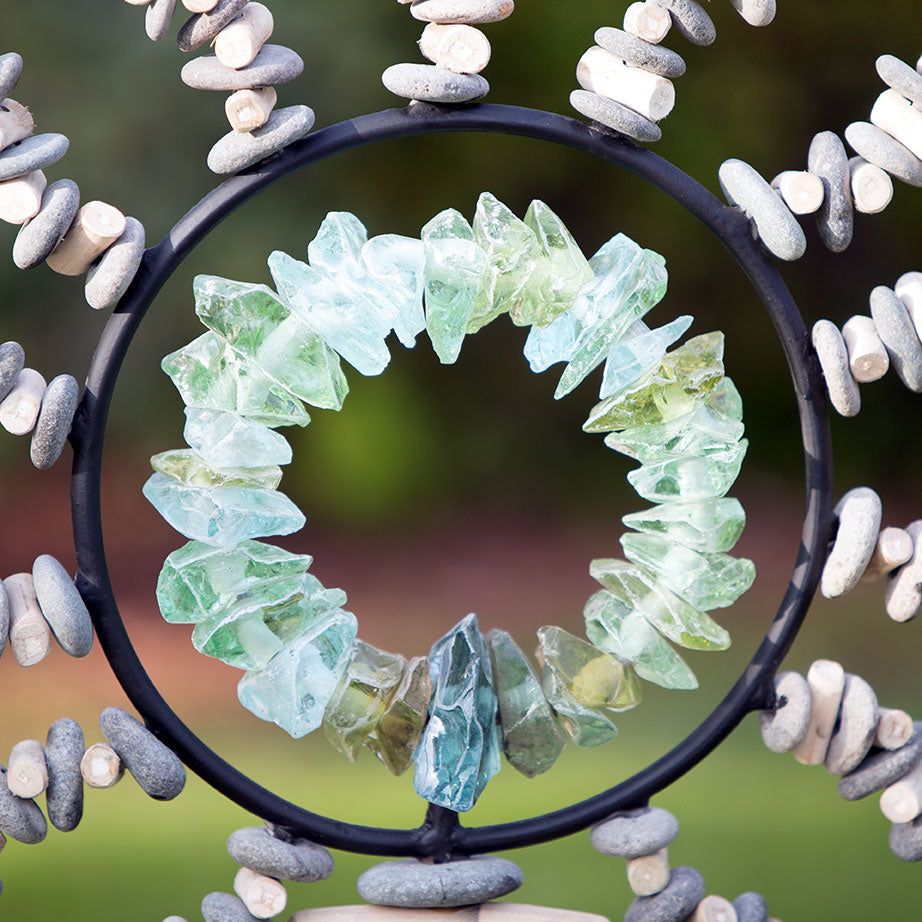 Sun Burst Garden Stands By Garden Age Supply | Sculptures | Modishstore - 2