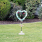 Glass Heart Garden Stand Set of 2 By Garden Age Supply